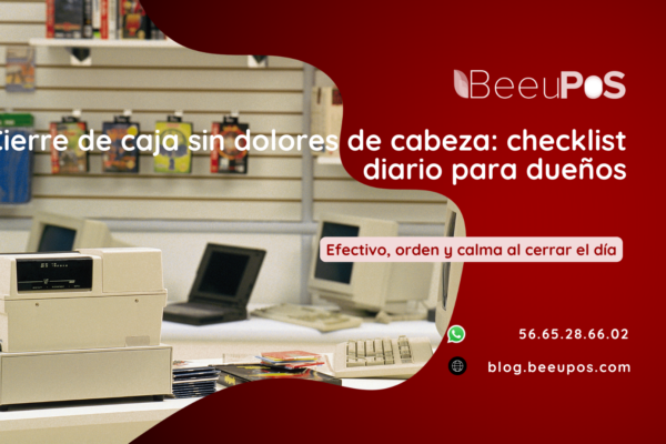 Checklist diario de cierre de caja para dueños — BeeuPOS